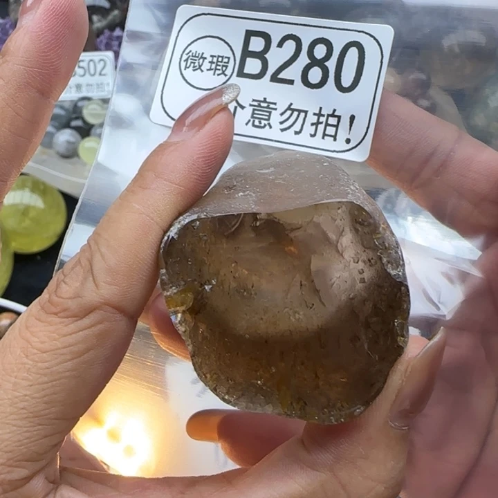 未镶嵌摆件水晶b280