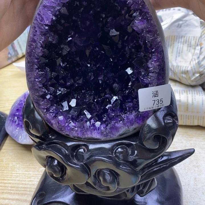 未镶嵌紫晶大型摆件（非配饰）夏****?