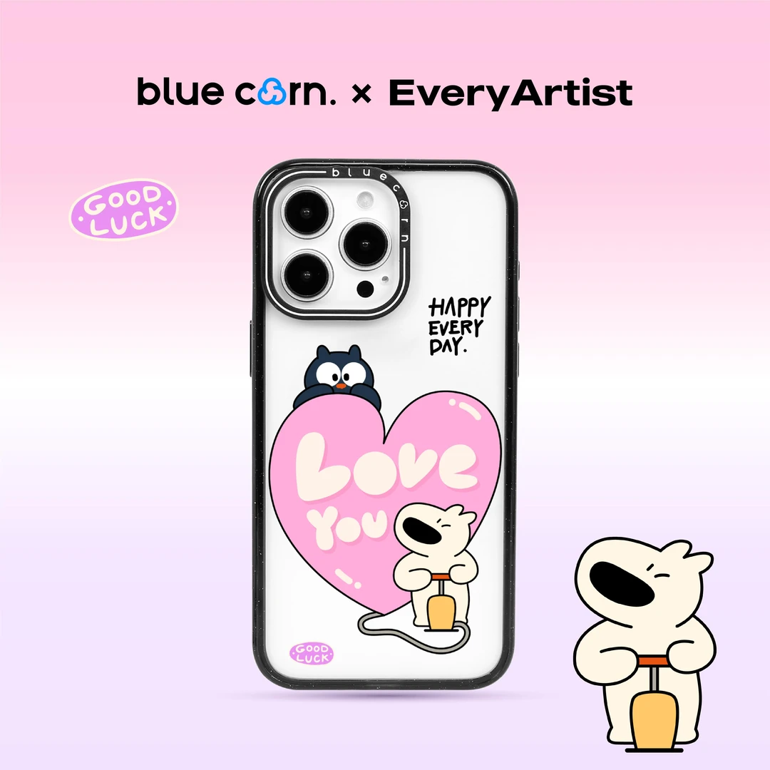 【张醒醒专属】Bluecorn为你打气 适用于iPhone16/15/ProMax手机壳