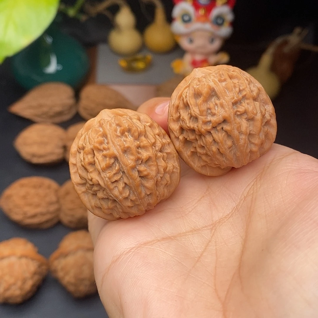 把件文玩核桃荔枝纹全品33
