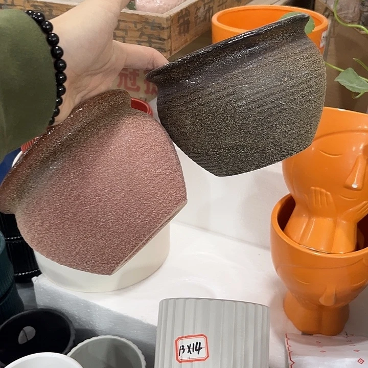 陶瓷花盆全场10包邮