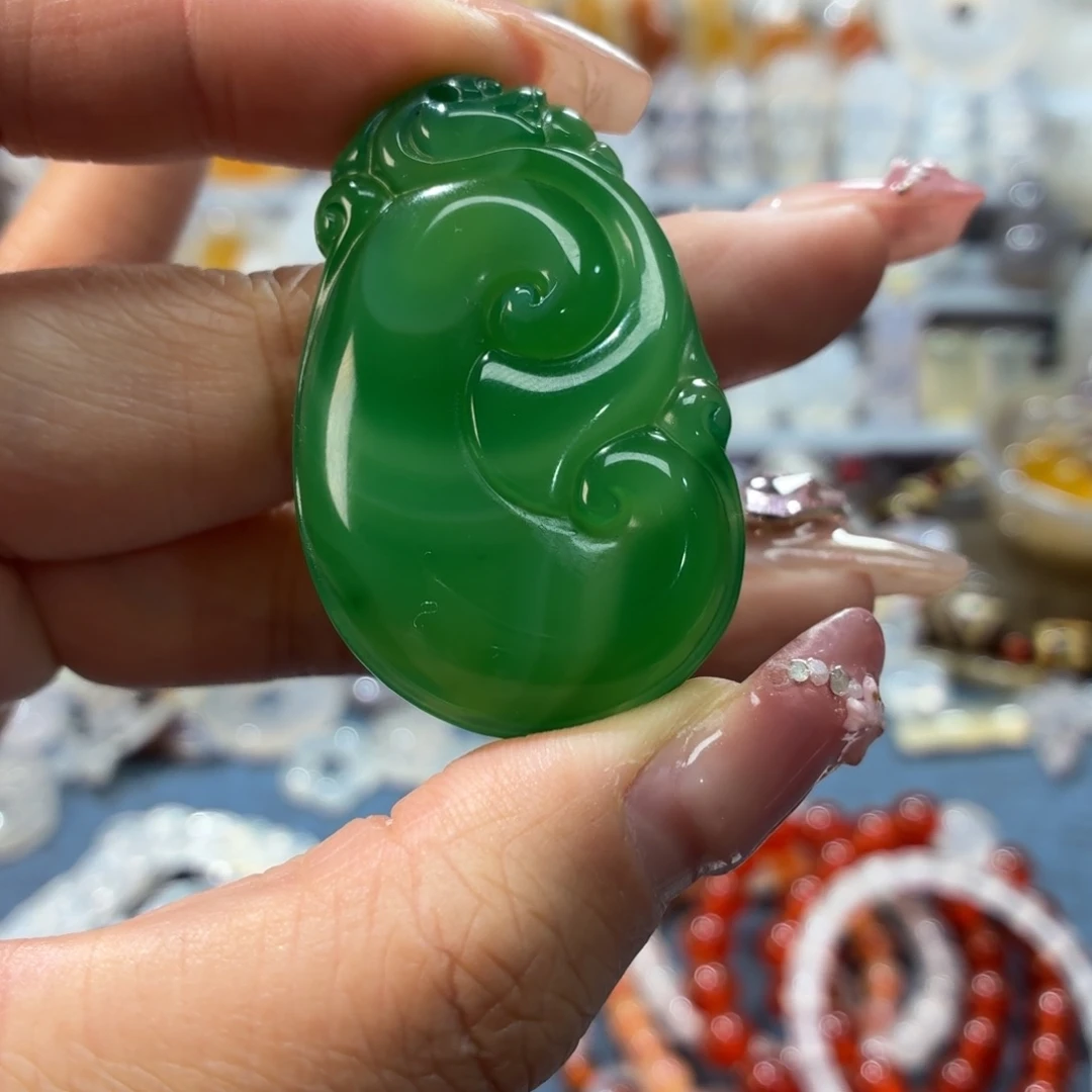 玛瑙/玉髓未镶嵌吊坠(不含链)