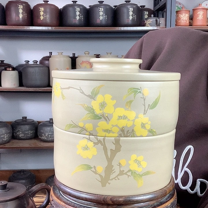 罐微瑕精磨彩填饼盒