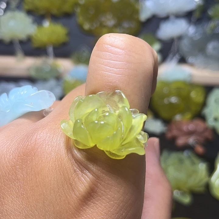 未镶嵌蛇纹石玉发饰