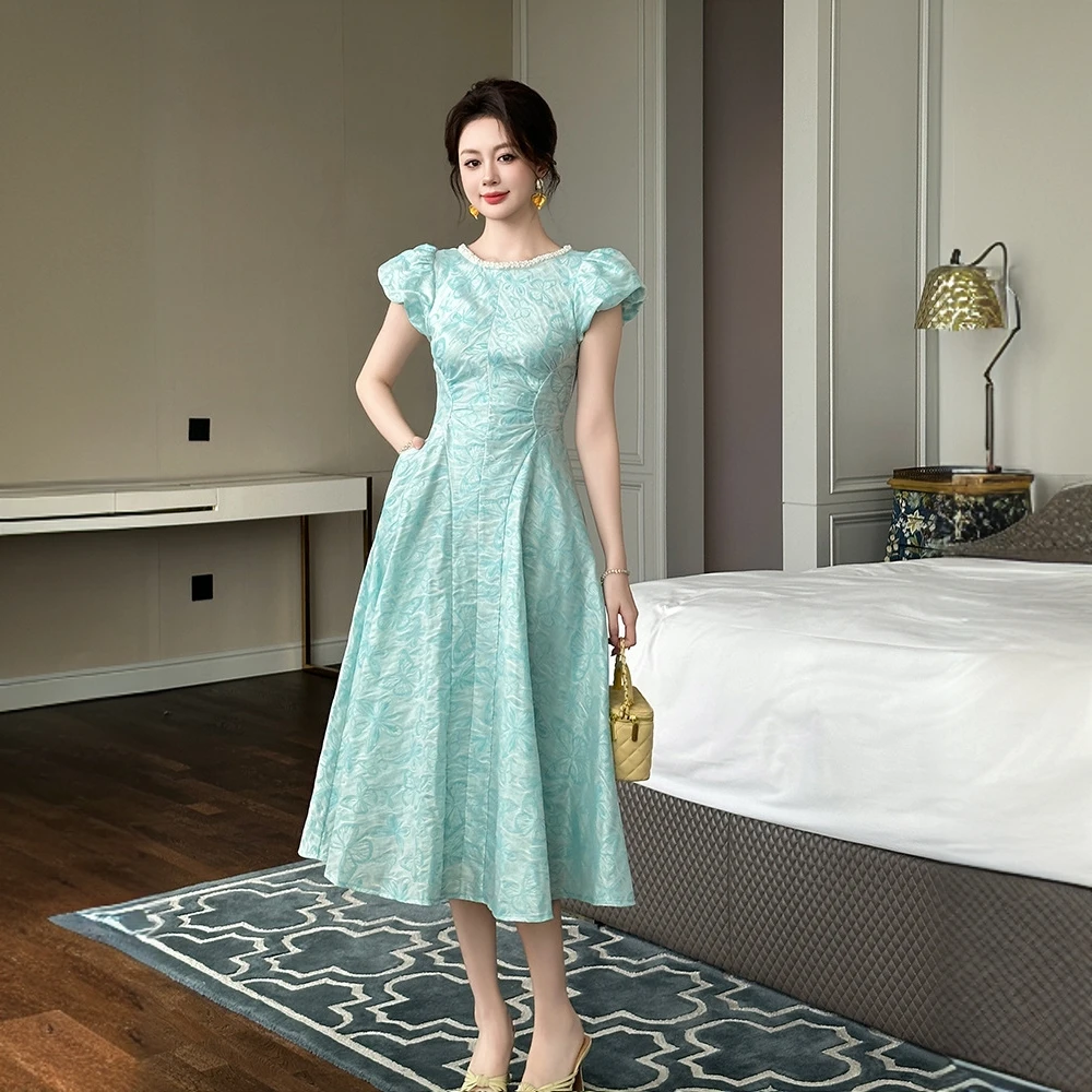 编码C01-C99合集3夏季修身显瘦气质碎花连衣裙裙子 7/10