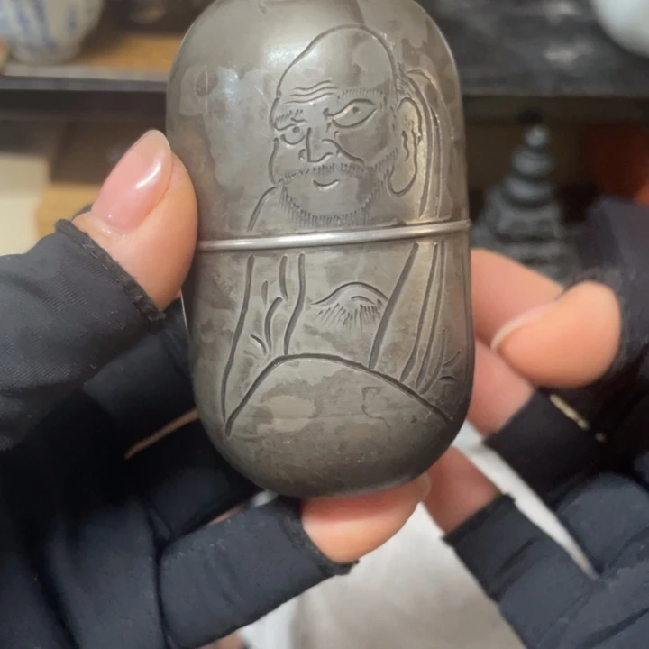 锡中古工艺品摆件