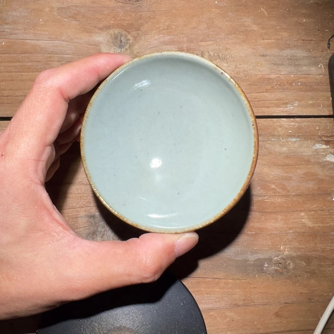 茶盏老表柴烧作品329