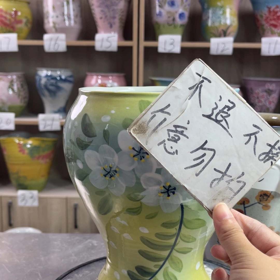 景德镇陶瓷花盆花盆