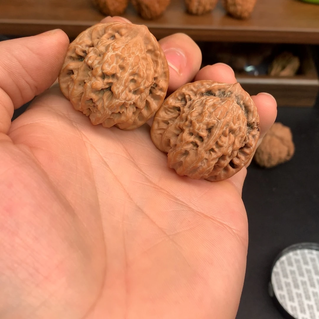 把件文玩核桃37盘龙虎