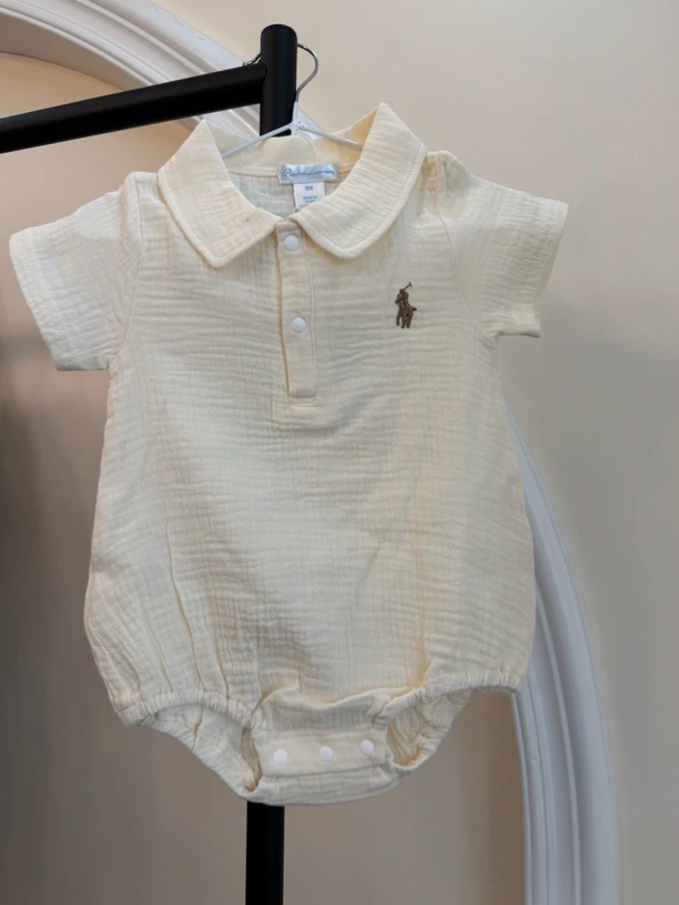 婴童短袖包屁小众风格