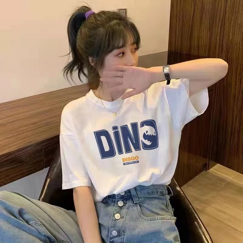 新款潮夏季短袖恤学生韩版宽松米奇女装原宿风半袖上衣服