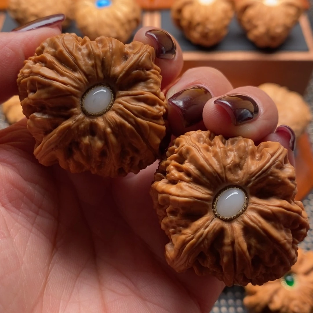 文玩核桃把件42尺寸全品平谷元宝