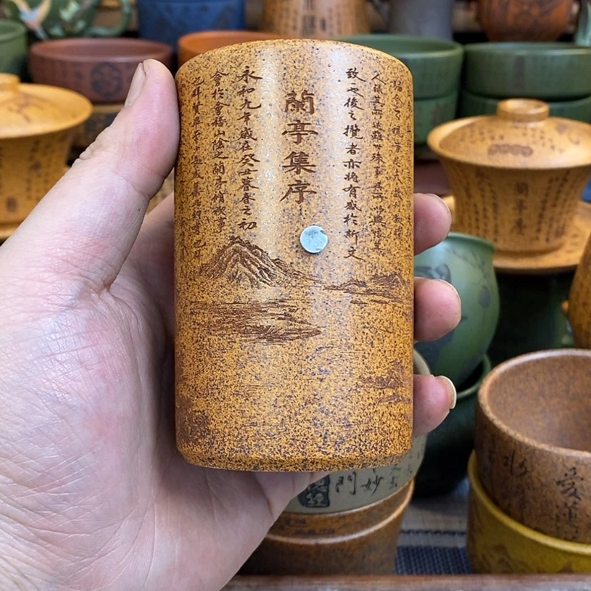 【闪购商品】紫砂杯子宜兴全手工紫砂杯