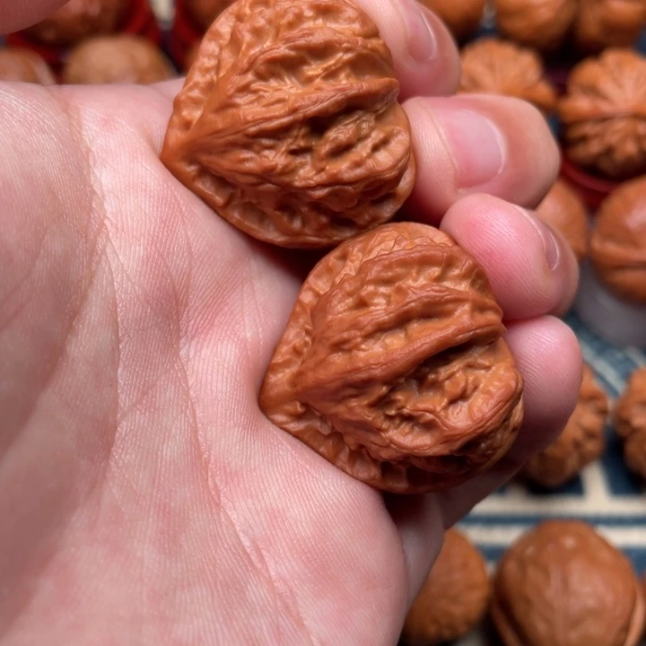 文玩核桃把件红桃A