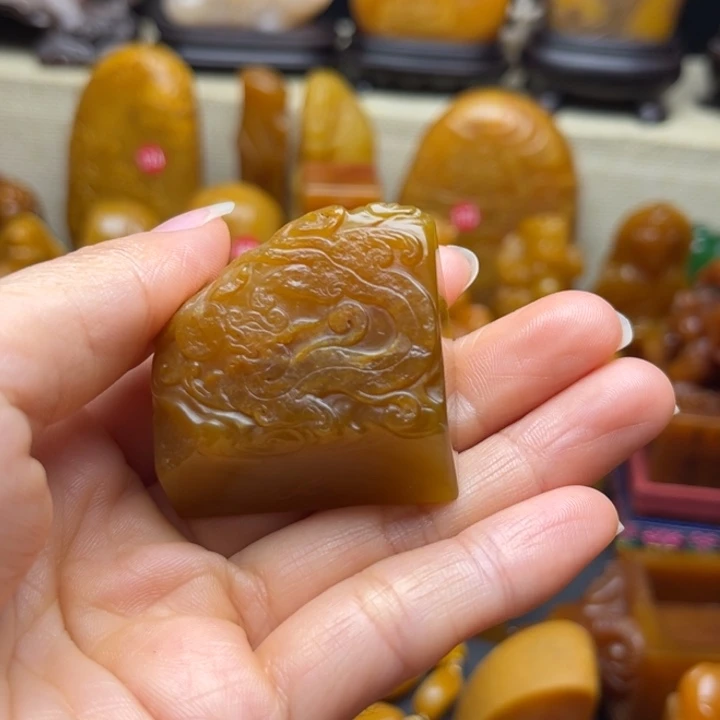 大***海印石寿山石题材：工艺品