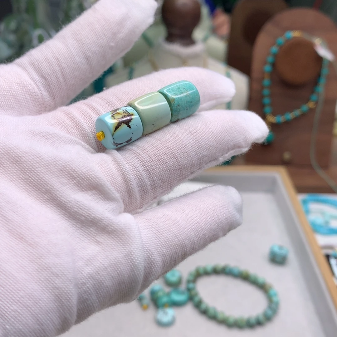 绿松石未镶嵌配饰