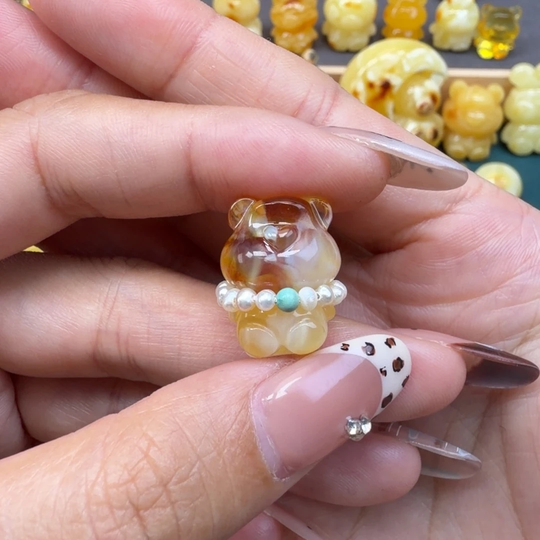 琥珀未镶嵌裸石蜜蜡