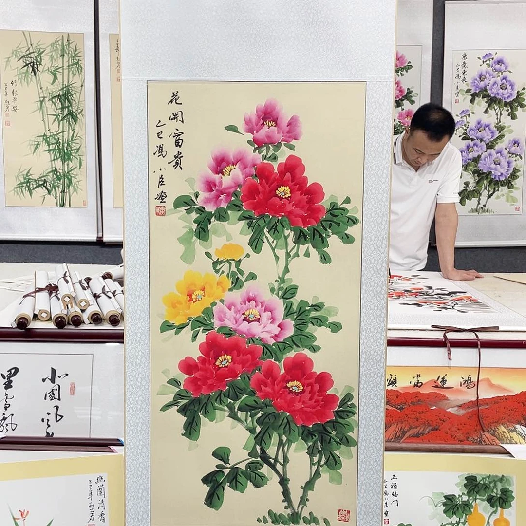 国画手绘作品手绘作品