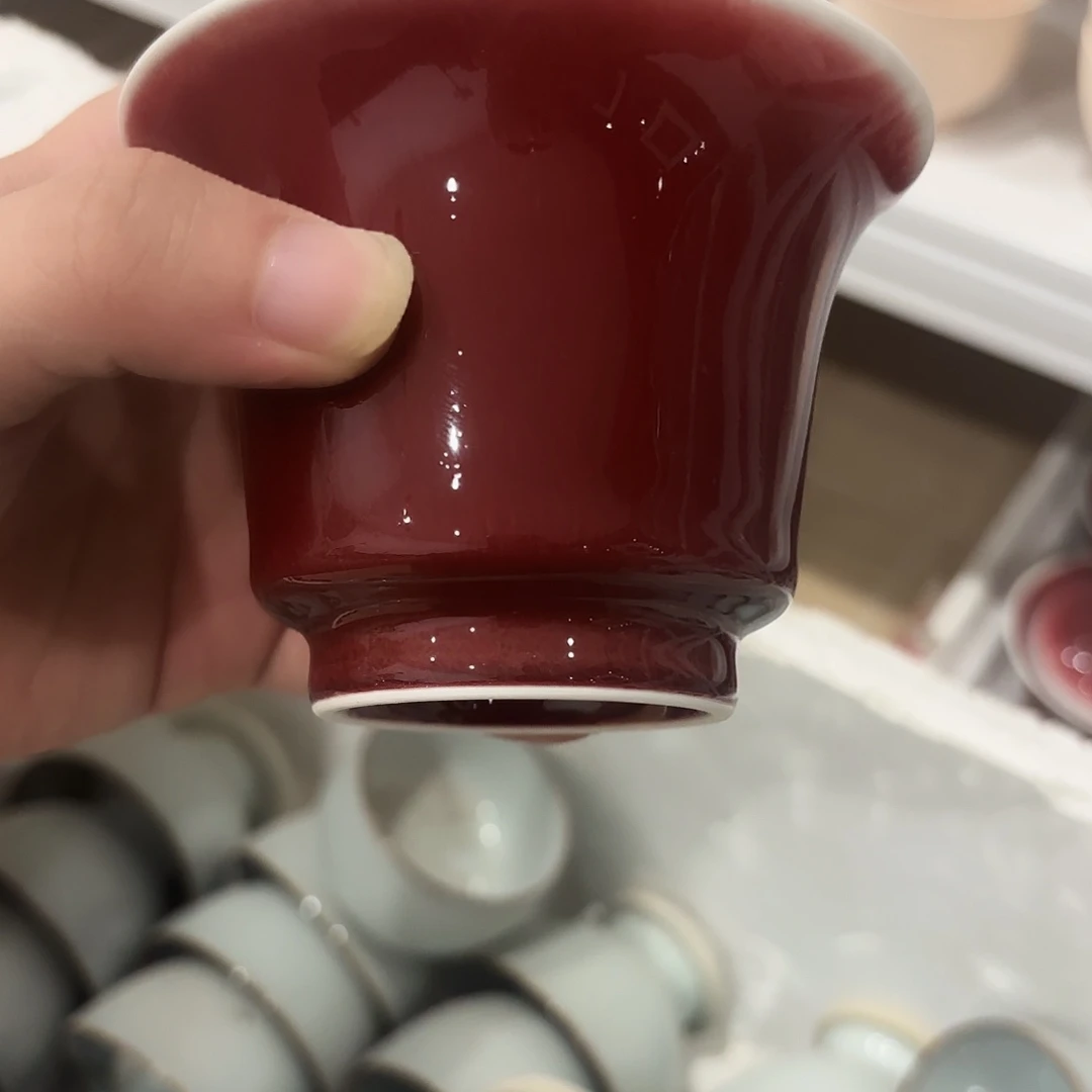 摆件高温瓷纯手绘