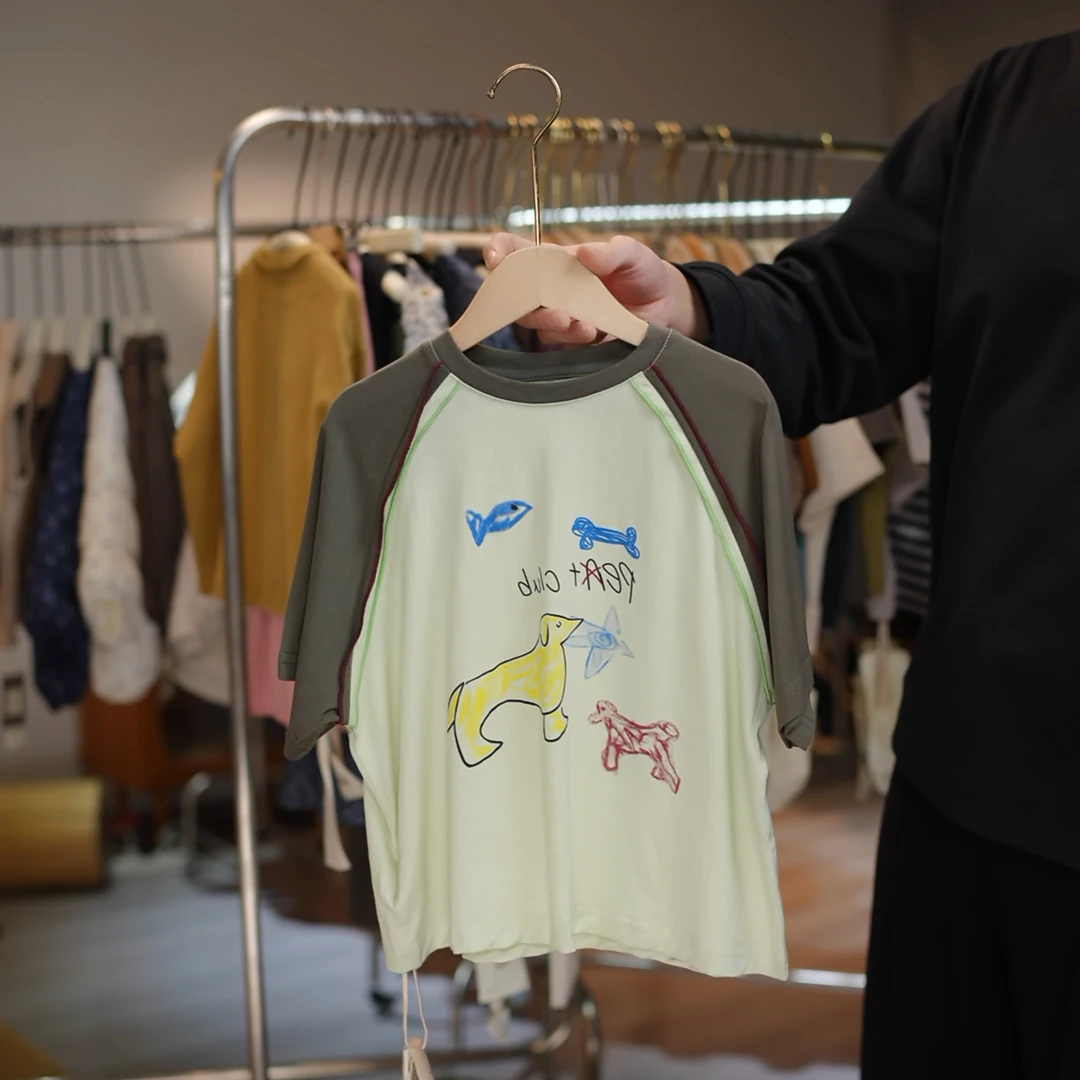 664【Duuu】韩版T恤