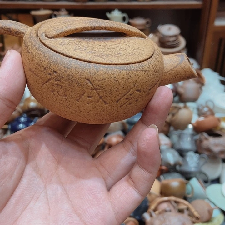 柴烧老岩泥高端茶器