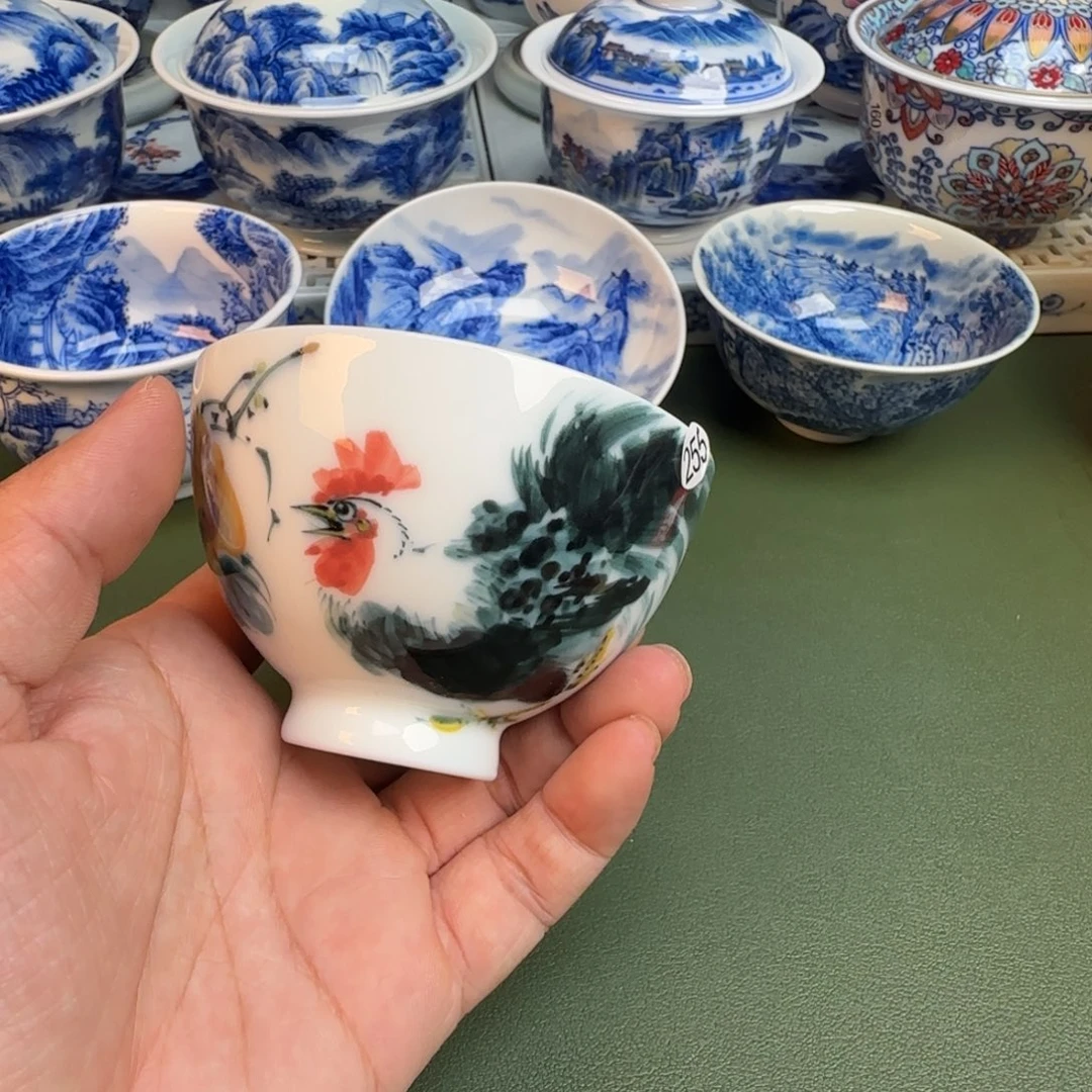 纯手工纯手绘茶具255