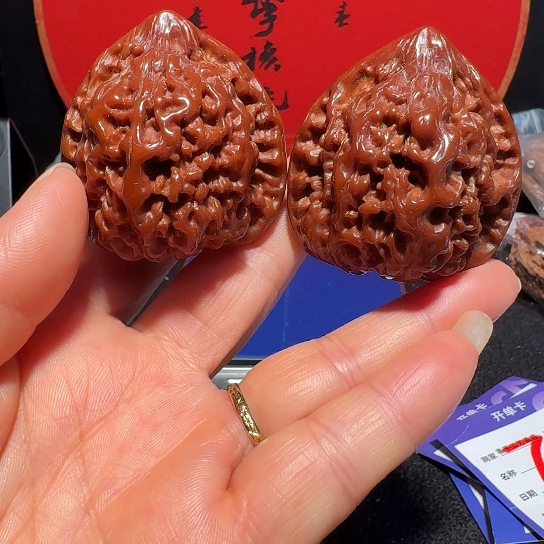 把件文玩核桃官帽