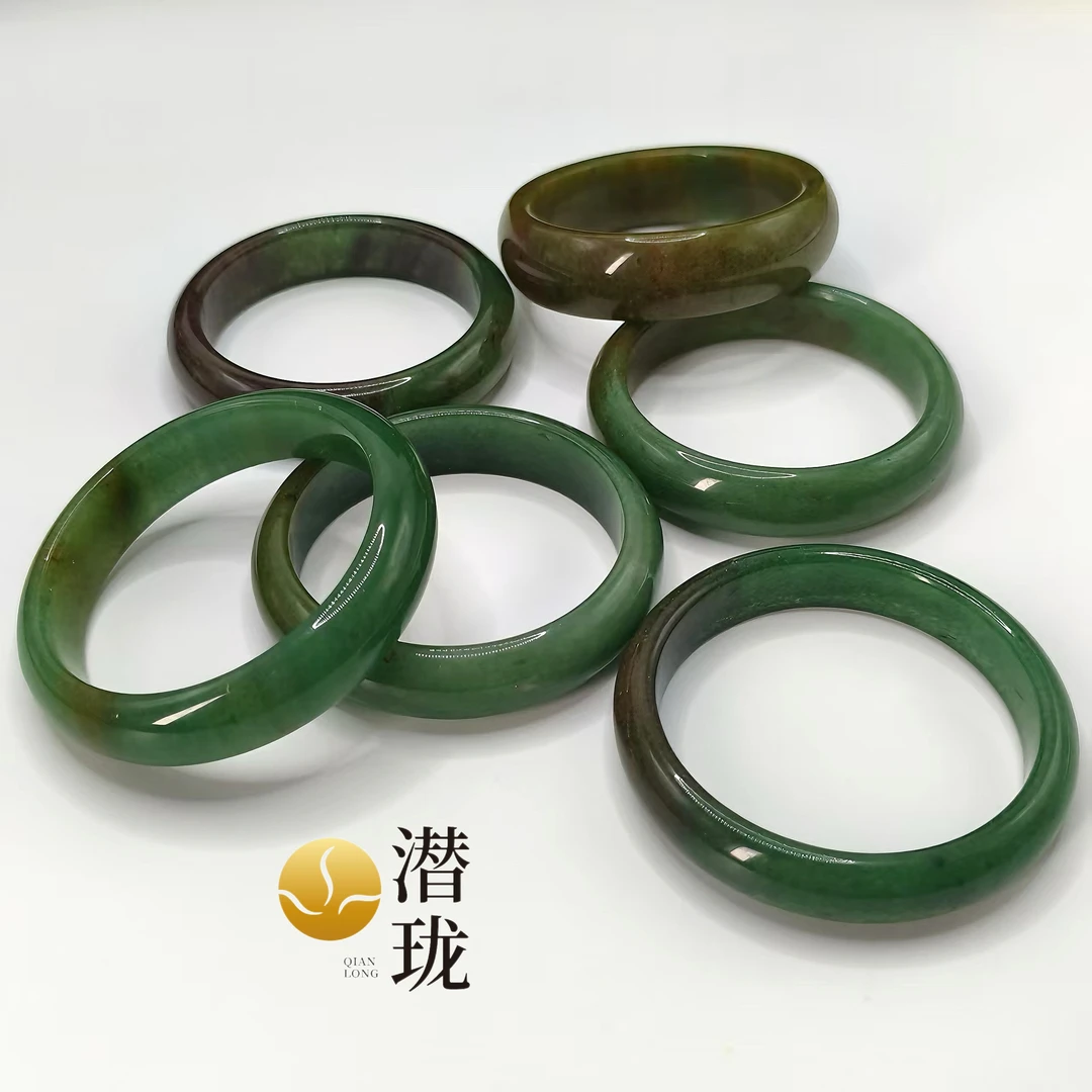 【潜珑】L-1522精美高品质东陵玉三彩手镯多样性拍一发一