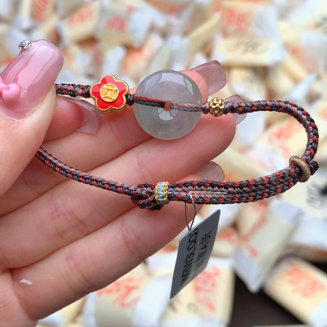 【闪购商品】翡翠手绳未镶嵌一