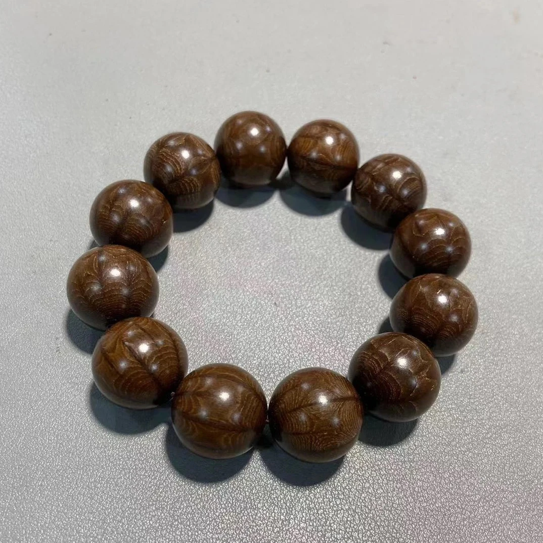 W856黑油六道木 卡2.0单圈手串（底色多样性 发其一）