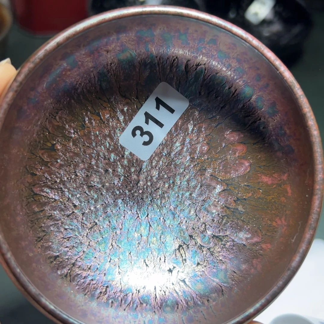 茶盏全手工原矿原釉建盏