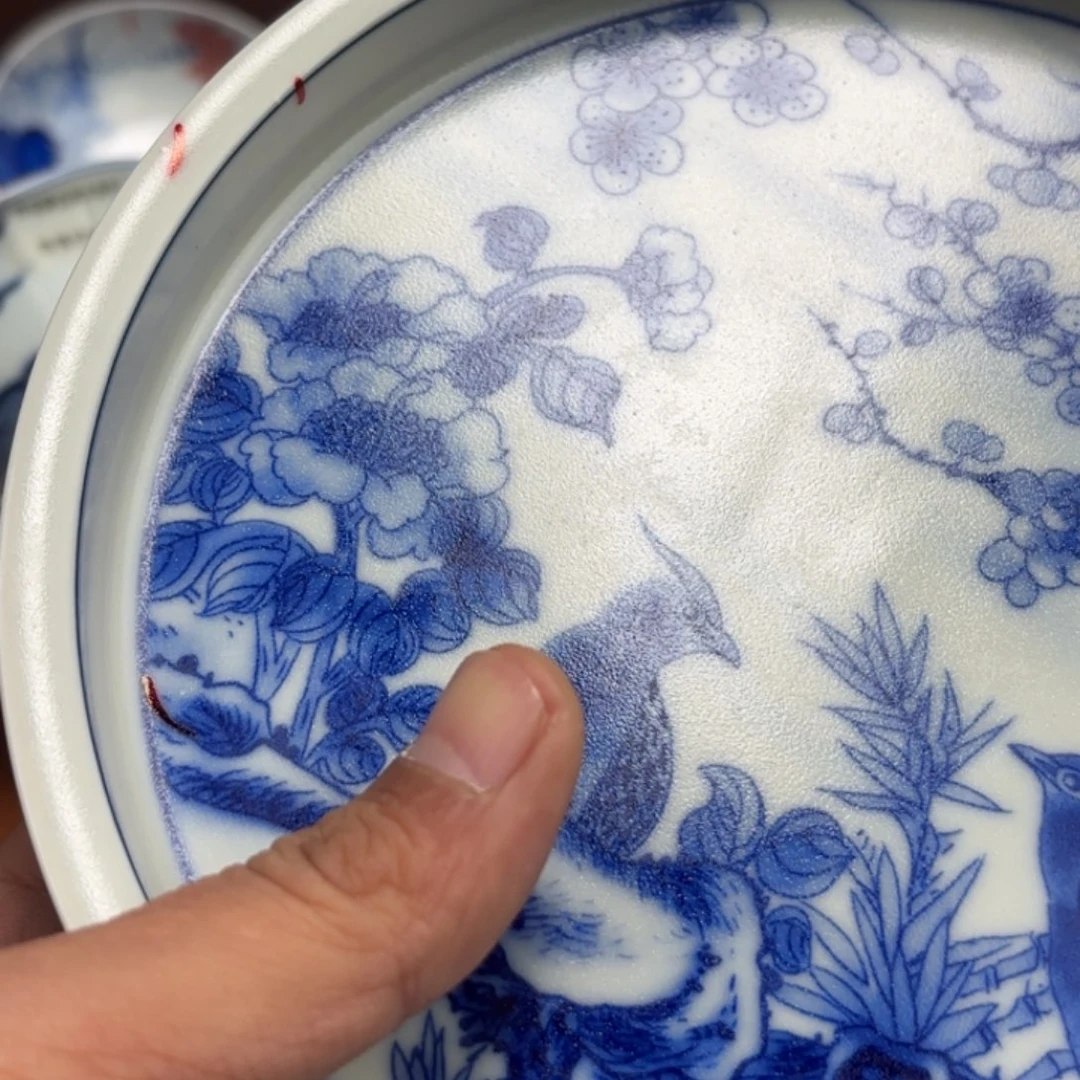 陶摆件微瑕花鸟壶承景德镇发货