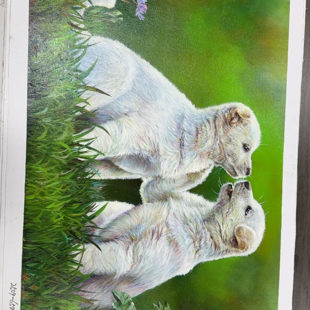 油画加油加油努力加油加油