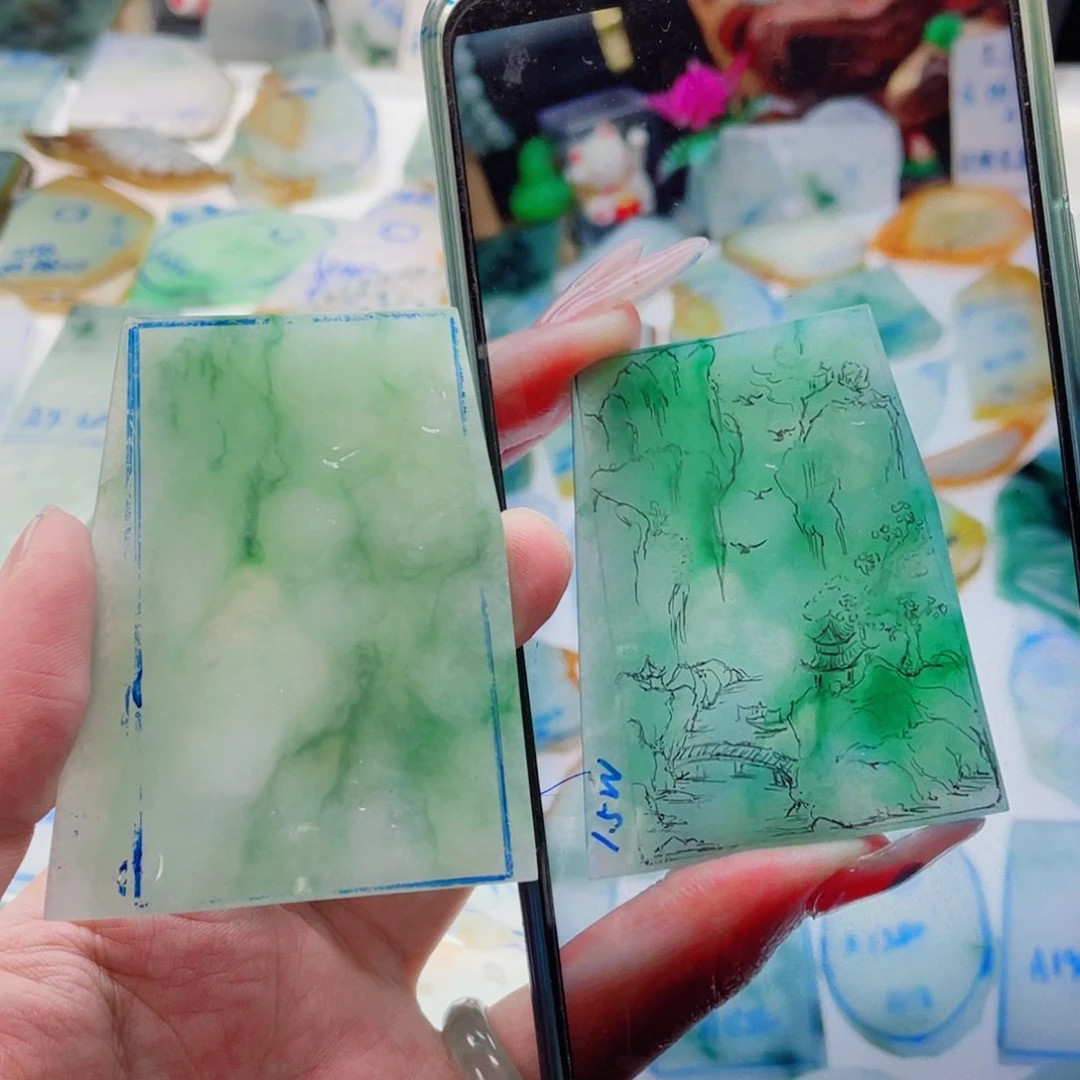 未镶嵌定制翡翠包工