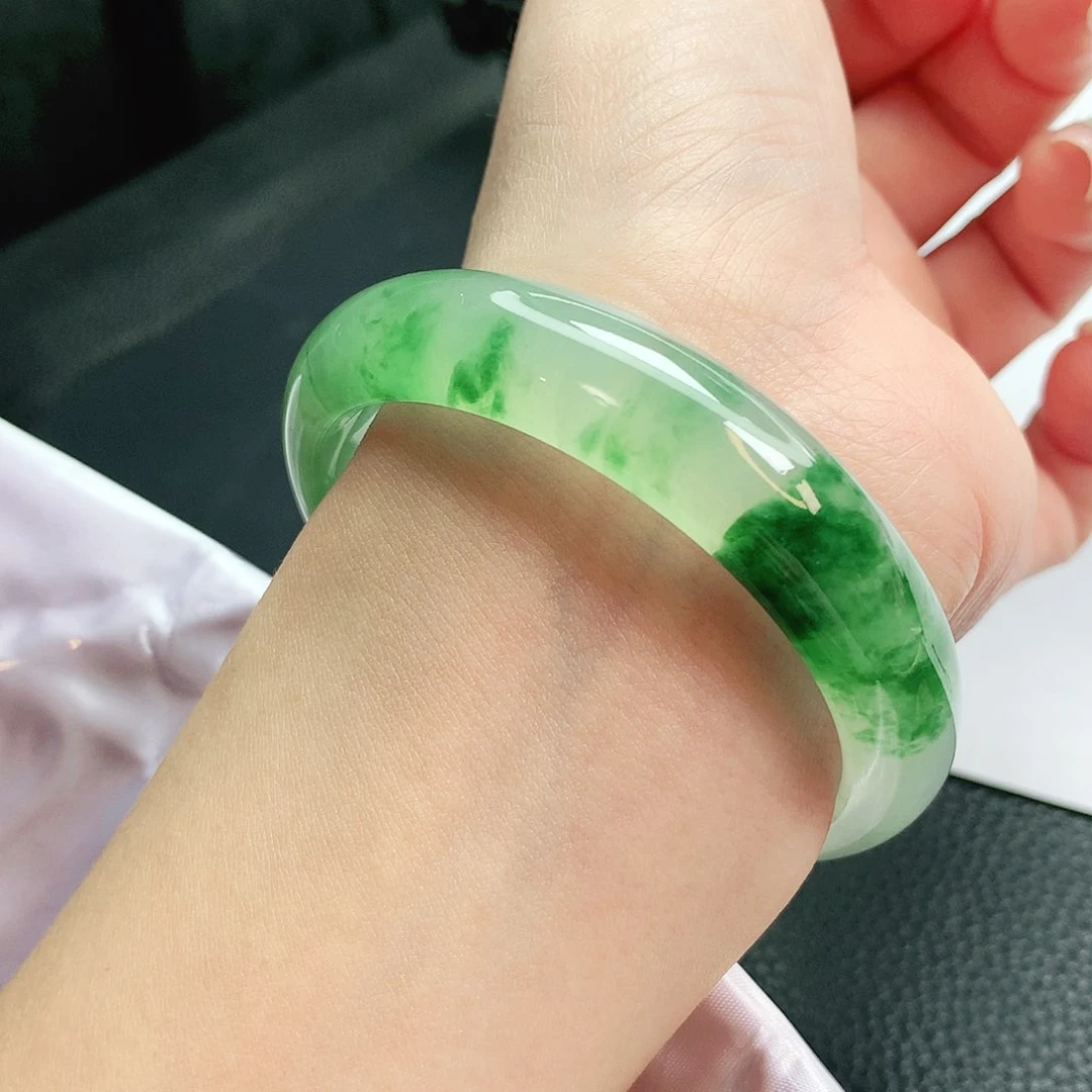 【闪购商品】未镶嵌手镯翡翠缅甸天然a货翡翠