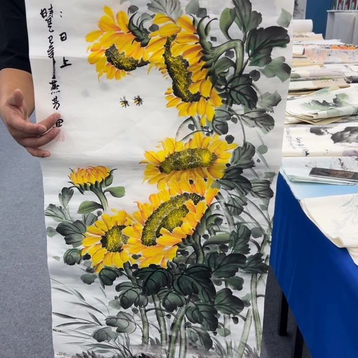 国画绘画作品请欣赏展示