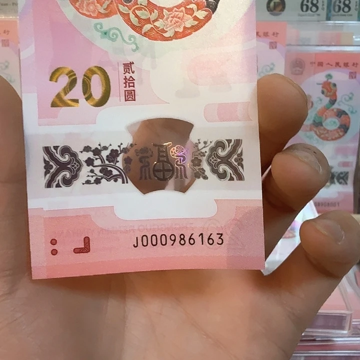 塑料小蛇钞号码000986163