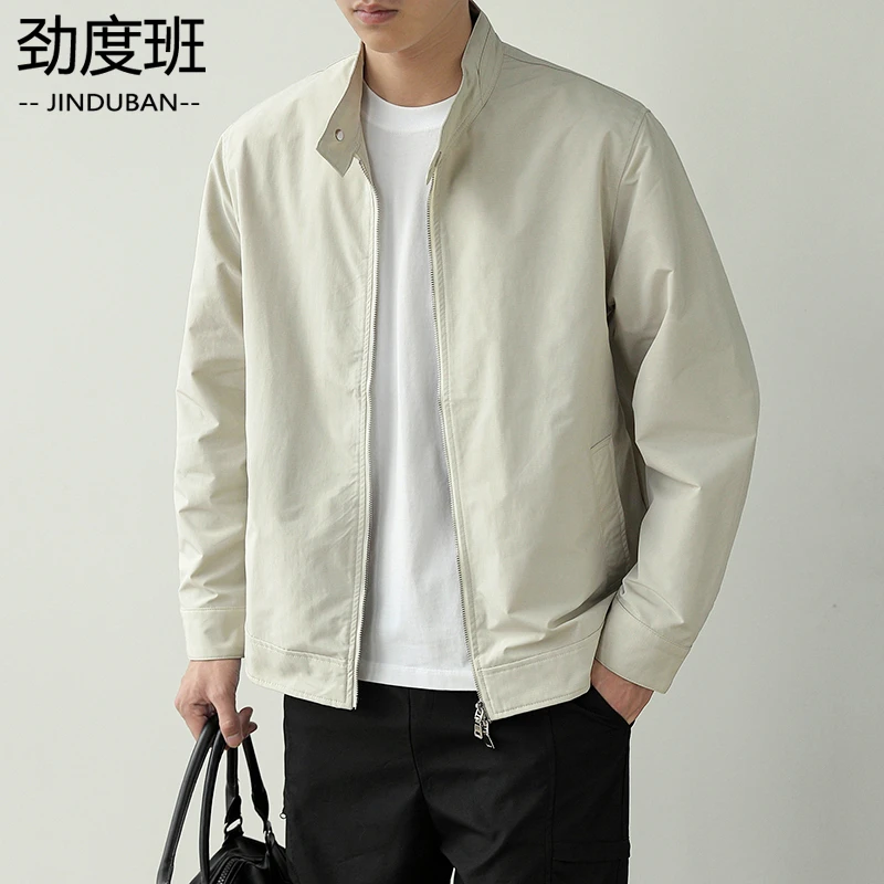 劲度班三防立领美式哈灵顿G9夹克男士外套复古通勤商鸟外套秋季
