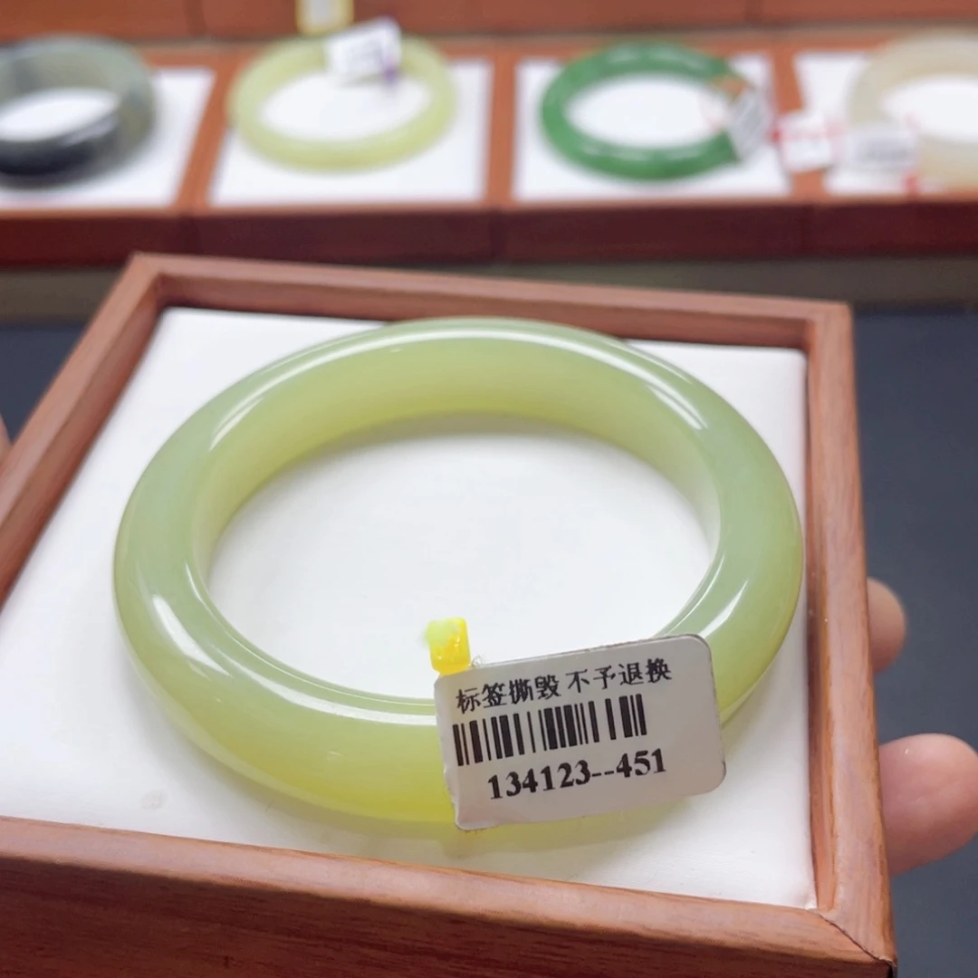 【闪购商品】未镶嵌手镯和田玉链接73。56
