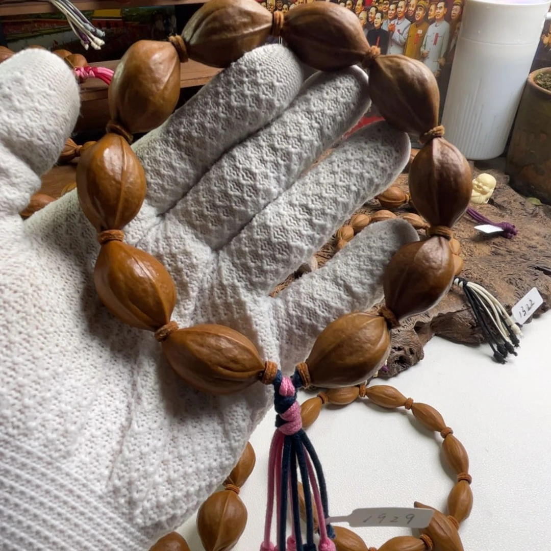 手串/手链橄榄核锦沄-1929原生态梅林铁核