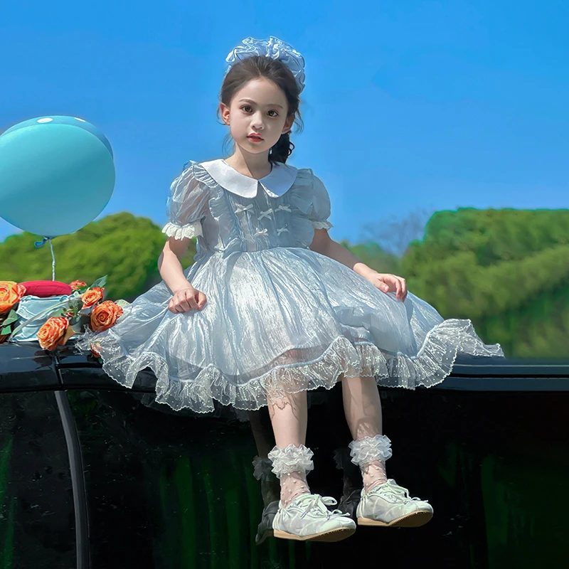 66公主裙女童2025新款连衣裙夏装儿童夏季甜美洋气裙子25Q014