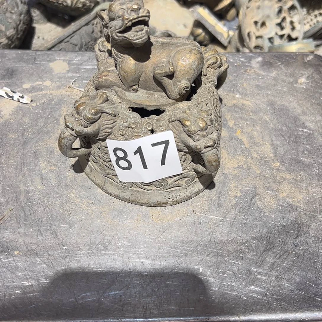 明***好微瑕疵黄铜摆件工艺品