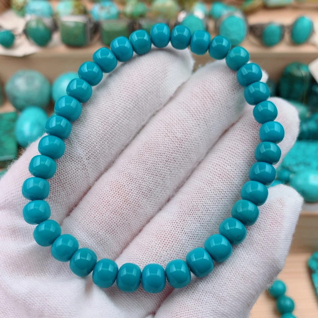 未镶嵌绿松石颈饰6.5mm