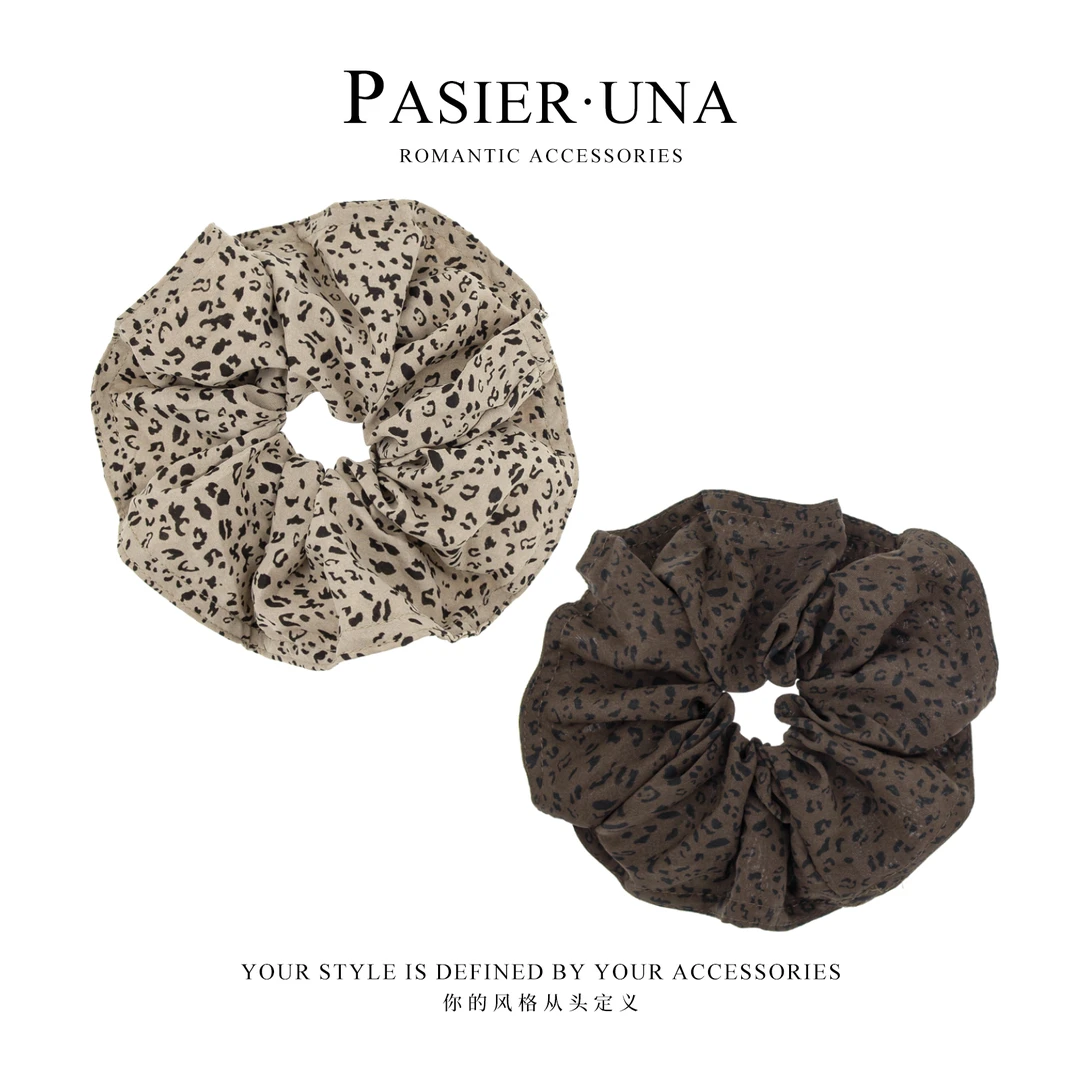 美豹了 复古豹纹蓬蓬裙大肠发圈NN240（挂车）