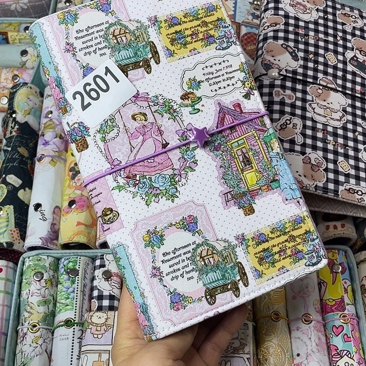 织绣A5 活页不加纸2601