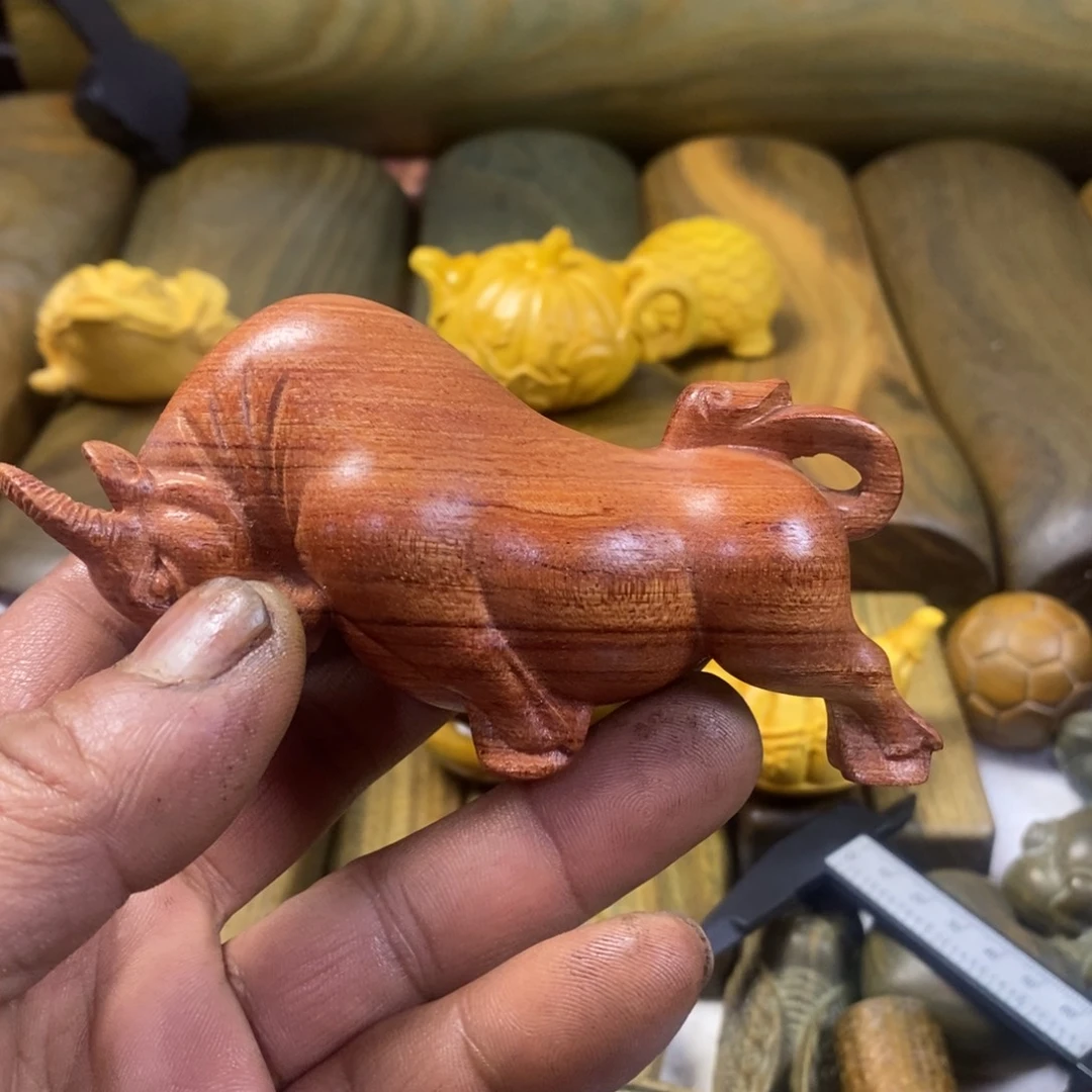 陶瓷绿檀木制工艺品20