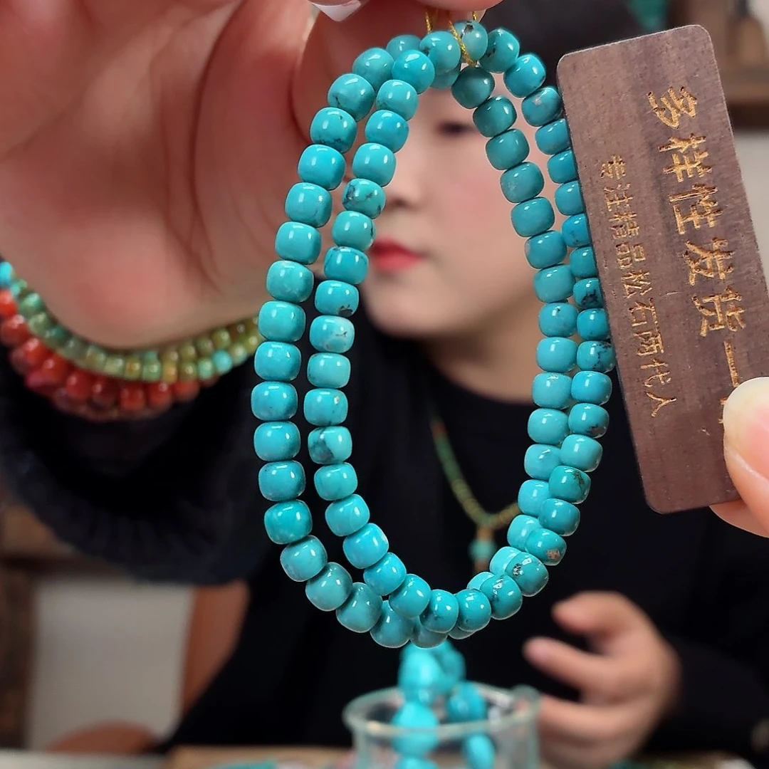 未镶嵌绿松石珠宝奇石