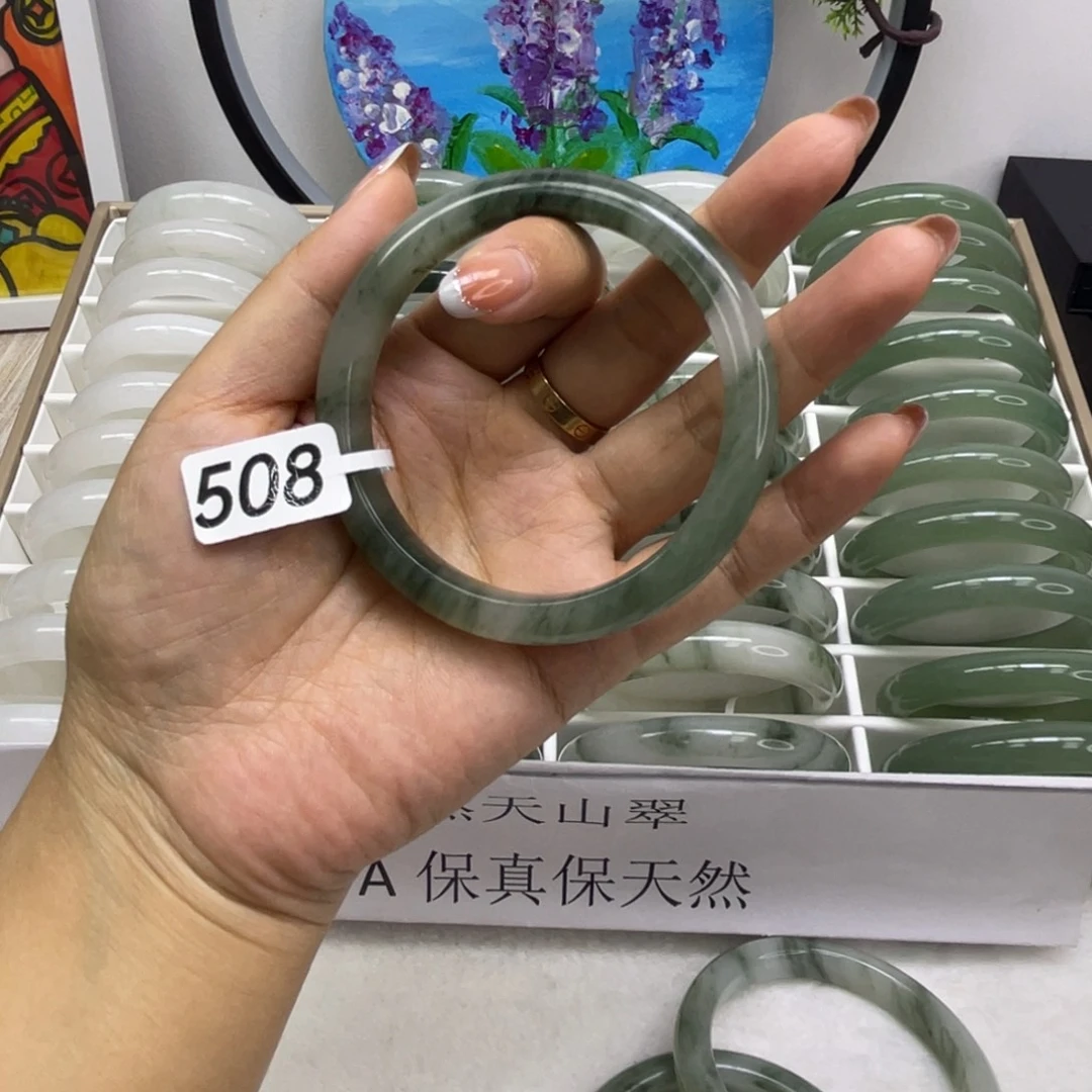 石英质玉未镶嵌手镯508