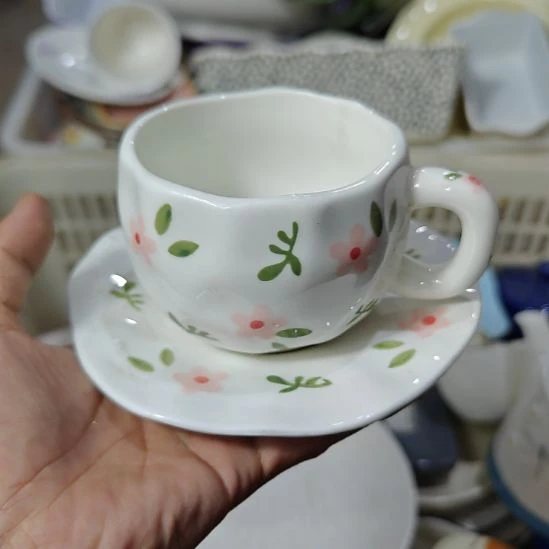 瓷片陶瓷杯碗盘微瑕介意慎拍