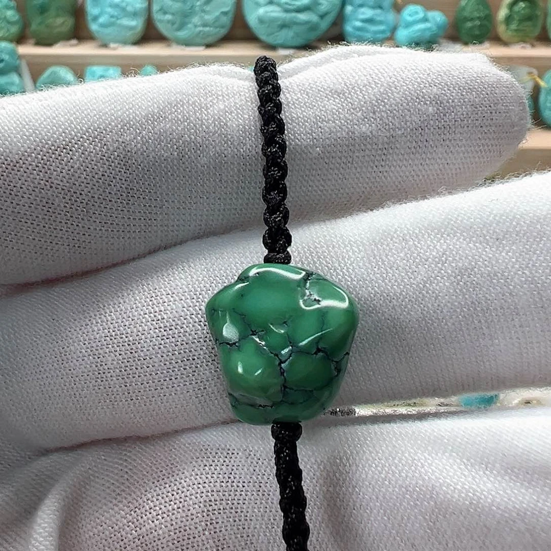 未镶嵌绿松石随形 13.3mm